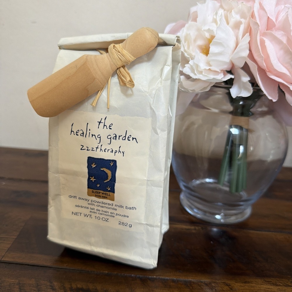 The Healing Garden zzztheraphy Drift Away Powdered Milk Bath Chamomile 10 oz New